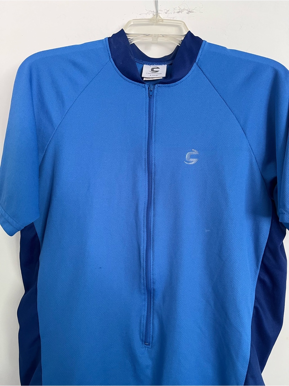 Cannondale Men’s Blue Short-Sleeve Cycling Jersey